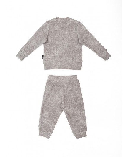 Костюм 21-120MU; серо-бежевый