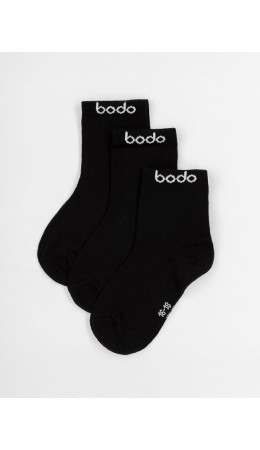 Носки 3 пары 26-8MUM ; черный