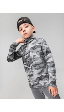 Водолазка 7-245МU; серый камуфляж