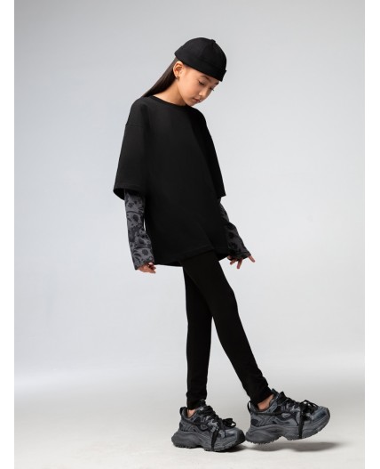 Леггинсы 40-19MU; черный