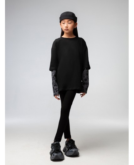 Леггинсы 40-19MU; черный