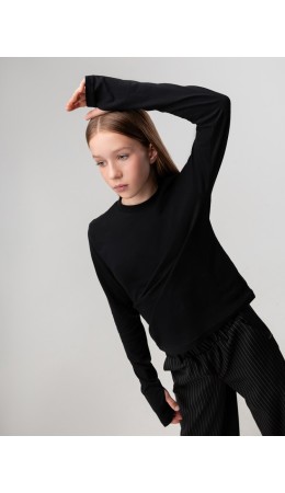 Лонгслив 42-53MU; черный