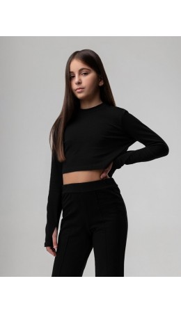 Лонгслив 42-40MU; черный