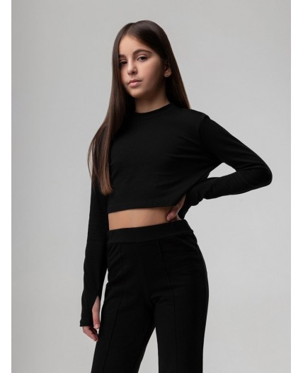 Лонгслив 42-40MU; черный