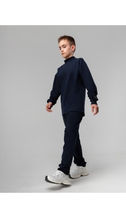 Брюки 37-34МU; темно-синий