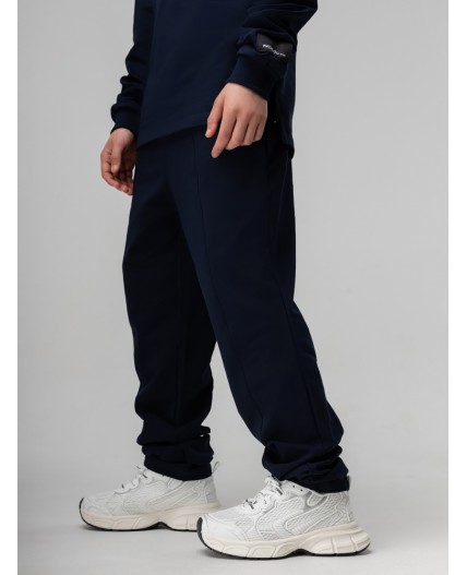 Брюки 37-34МU; темно-синий