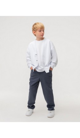 Брюки 37-66МU; синий меланж