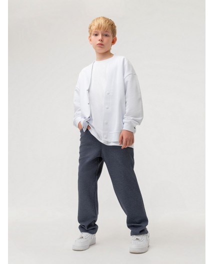 Брюки 37-66МU; синий меланж