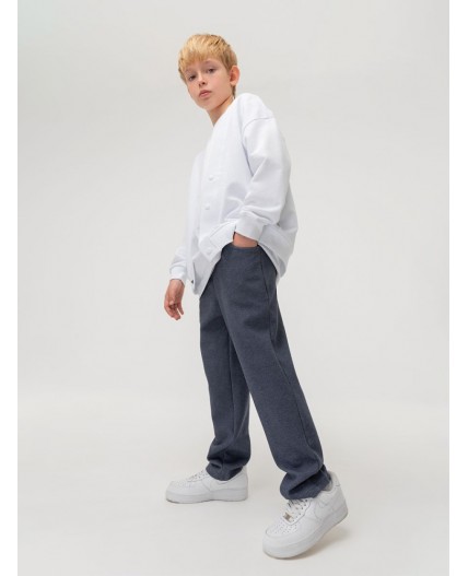 Брюки 37-66МU; синий меланж