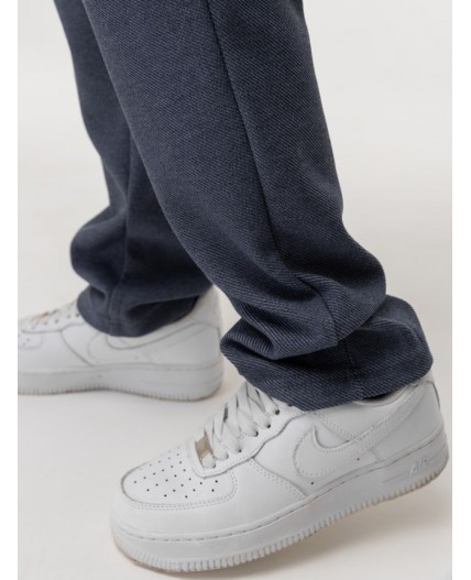 Брюки 37-66МU; синий меланж