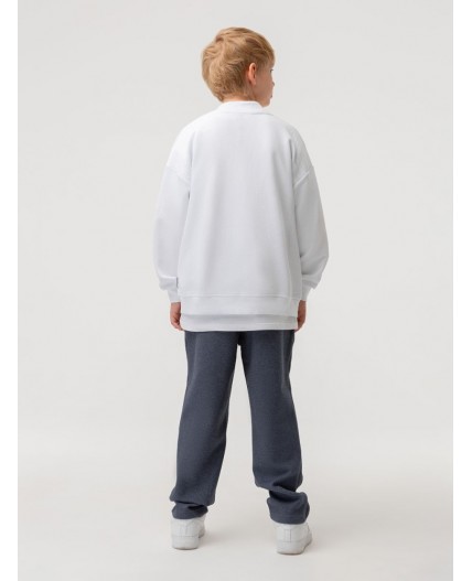 Брюки 37-66МU; синий меланж