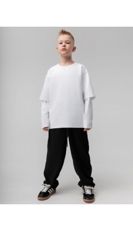 Брюки вельветовые 37-59МU; черный