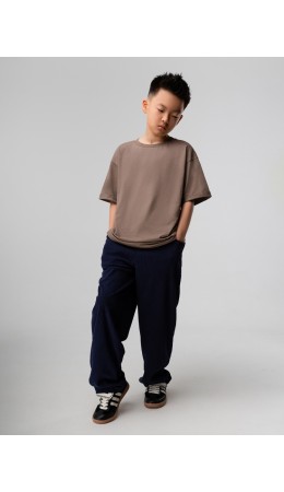 Брюки вельветовые 37-59МU; темно-синий