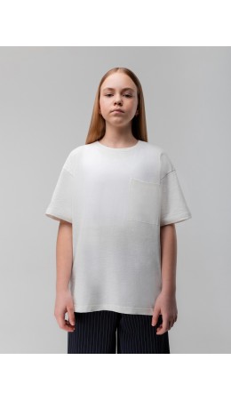 Футболка 36-143MU; экрю