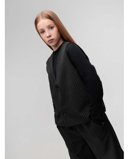 Жилет 41-21MU; черный