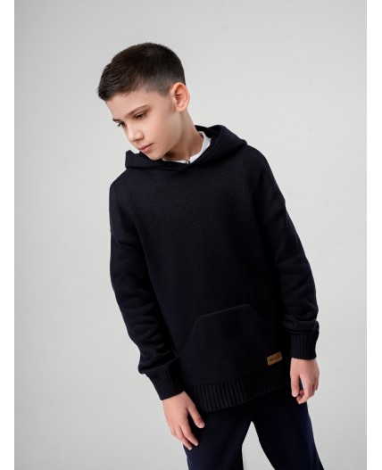 Свитер 57-4MU; темно-синий