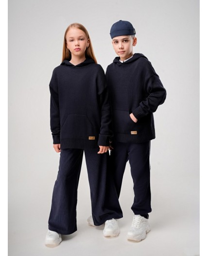 Свитер 57-4MU; темно-синий