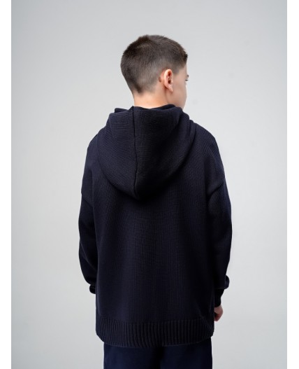 Свитер 57-4MU; темно-синий