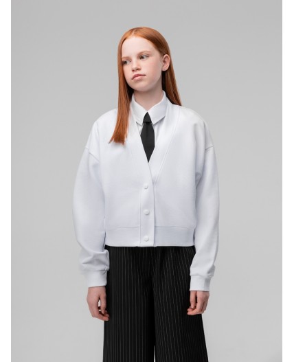 Жакет пике 38-71MU; белый