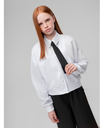 Жакет пике 38-71MU; белый