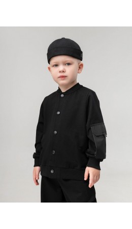 Толстовка 20-266MU; черный