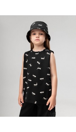 Майка 5-44MU; черный (экрю)