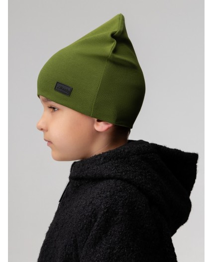 Шапка 10-422MU; темно-зеленый