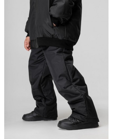 Брюки утепленные 33-49МU; черный