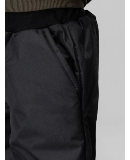 Брюки утепленные 33-49МU; черный