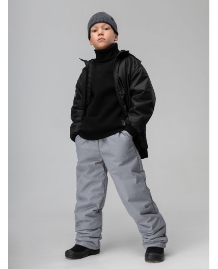 Брюки утепленные 33-49МU; серый