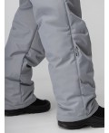 Брюки утепленные 33-49МU; серый