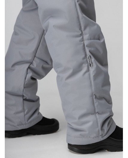 Брюки утепленные 33-49МU; серый