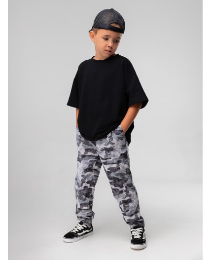 Брюки 6-283MU; серый камуфляж