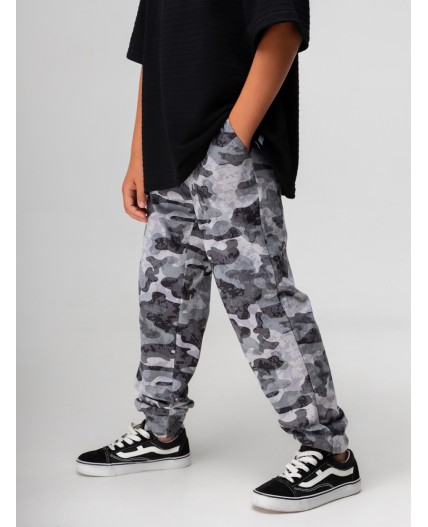 Брюки 6-283MU; серый камуфляж