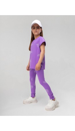 Леггинсы 15-158MU; фиолетовый