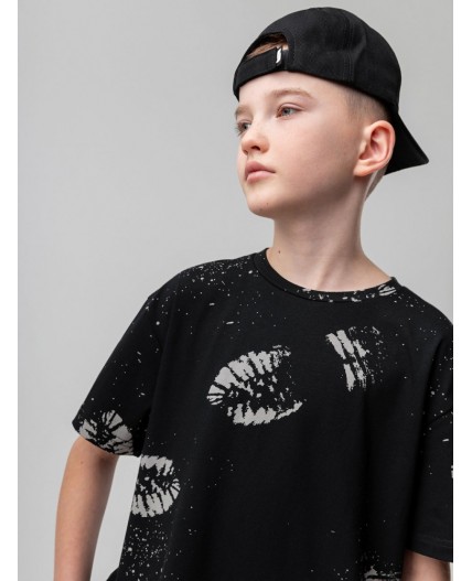 Костюм 46-130МU; черный (серый)