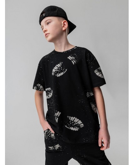 Костюм 46-130МU; черный (серый)