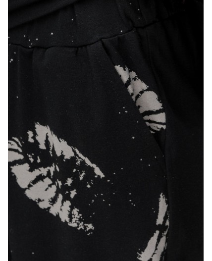 Костюм 46-130МU; черный (серый)