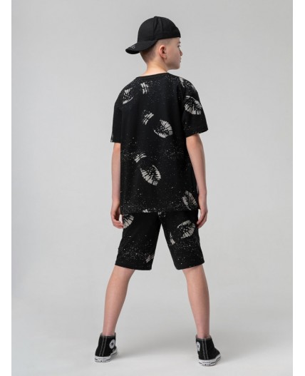 Костюм 46-130МU; черный (серый)