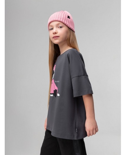 Футболка 4-435MU; темно-серый