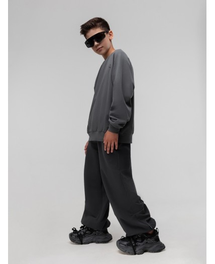 Брюки 37-81MU; темно-серый