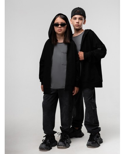 Брюки 37-82MU; темно-серый