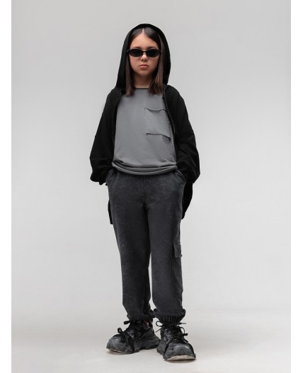 Брюки 37-82MU; темно-серый