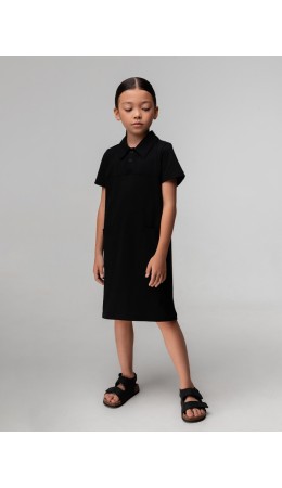 Платье 18-177MD; черный