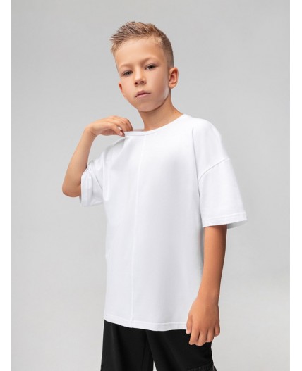 Футболка 4-375MU; белый