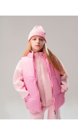 Жилет 14-56МU; розовый