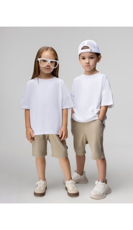 Шорты 8-118MU; бежевый