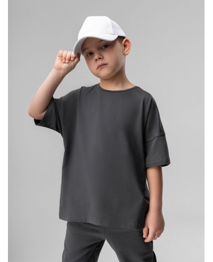 Футболка 4-411MU; темно-серый