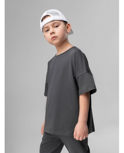 Футболка 4-411MU; темно-серый