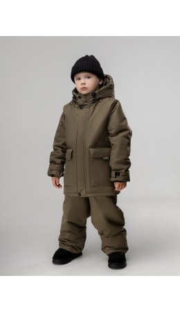 Зимний костюм 32-59МU; темный хаки